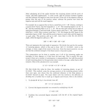 Planets in Transit Book for Personal Growth and Astrology