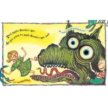 Interactive Pull-and-Poke Book for Toddlers: Pat the Beastie