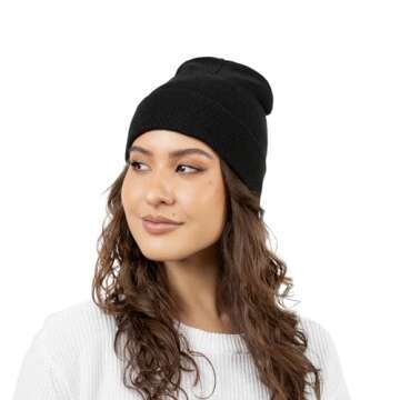 24x Winter Beanies & Gloves Combo Pack, Bulk Pack for Men Women, Warm Cozy Gift (Black/Navy/Gray)