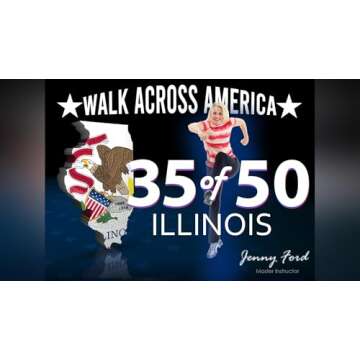 35 of 50 Illinois | Walk Across America | Jenny Ford