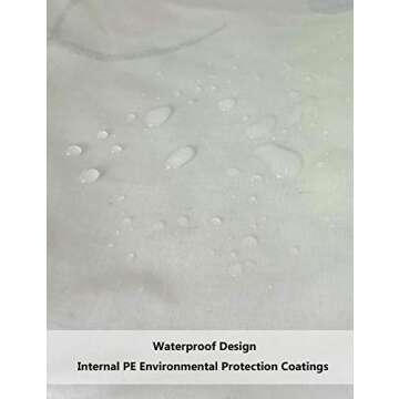 QUEENLALA Large Storage Basket,Laundry Hamper/Bathroom/Home Decor/Collapsible Round Storage Bin,Boys and Girls Hamper/Boxes/Clothing(Golden Unicorn)