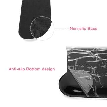 MOSISO Wrist Rest Support for Mouse Pad & Keyboard Set, Ergonomic Mousepad Non-Slip Base Home/Office Pain Relief & Easy Typing Cushion with Neoprene Cloth & Raised Memory Foam, White