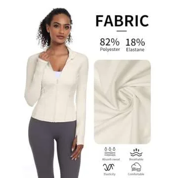 Stylish VUTRU Workout Jacket with Pockets for Women