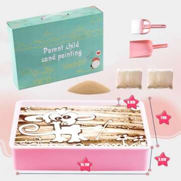 Creative Light Table for Kids | Sensory Art Box | 3 Color Modes