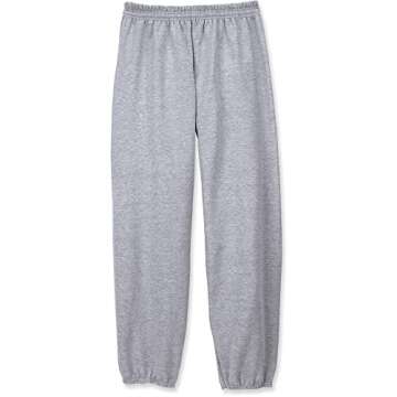 Hanes Men's EcoSmart Non-Pocket Sweatpant, Light Steel, Small