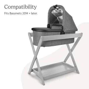 UPPAbaby Bassinet Stand – Practical Grey Baby Solution