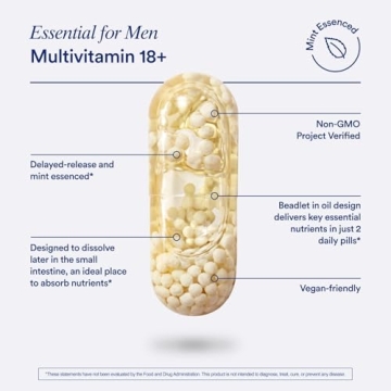 Ritual Multivitamin for Men 18+ with Omega-3 and Zinc
