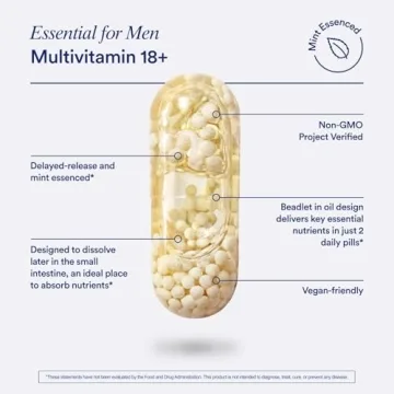 Ritual Multivitamin for Men 18+ with Omega-3 and Zinc