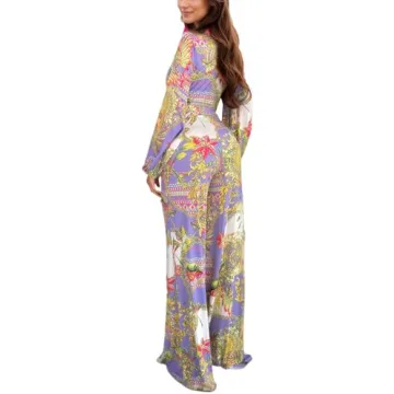 KnoInt Casual Jumpsuits for Women - Stylish V Neck Design