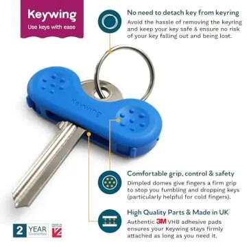 Keywing Key Turner Aid. Perfect key extender & artritis reumatoide products. Helpful gadgets for people with arthritis, senior aids for daily living, arthritis gadgets for hands & rheumatoid arthritis
