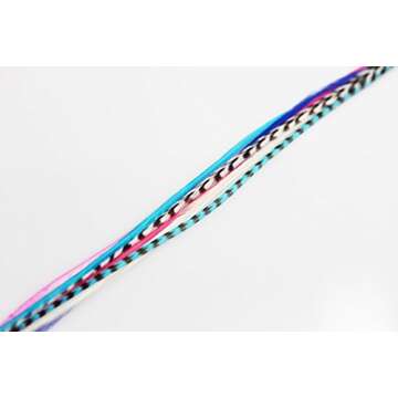 Gorgeous 6-11 Inch Feather Hair Extensions for Unique Styles