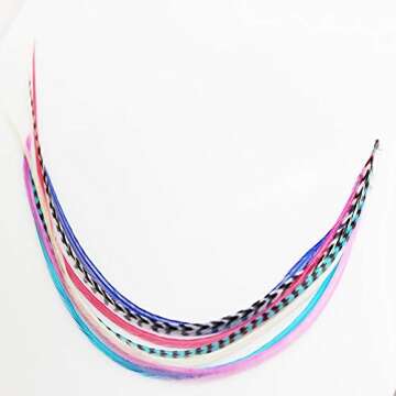 Gorgeous 6-11 Inch Feather Hair Extensions for Unique Styles