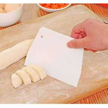 8-piece Dough Scrapers Set for Easy Baking and Decorating