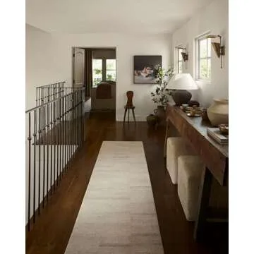 Loloi Amber Lewis Rocky Collection Rug - Natural/Fog, 8'6" x 11'6"