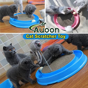 AUOON Cat Scratcher Toy - Interactive Play Fun