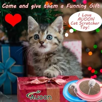 AUOON Cat Scratcher Toy - Interactive Play Fun