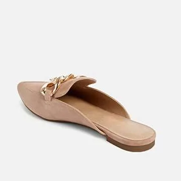 Stylish Juliet Holy Mules: Elegant Backless Slip-Ons for Women