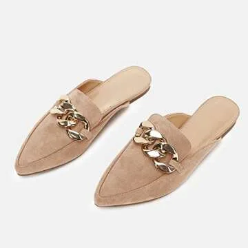 Stylish Juliet Holy Mules: Elegant Backless Slip-Ons for Women