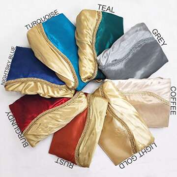 GOHD Valarie Window Valance - Luxurious Taffeta Decor