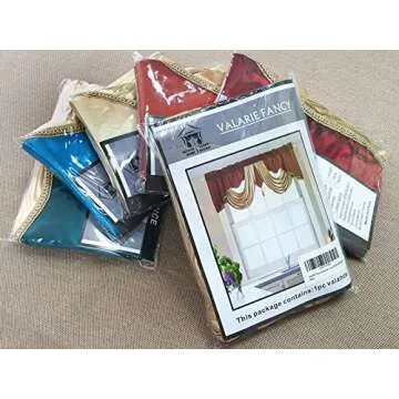 GOHD Valarie Window Valance - Luxurious Taffeta Decor