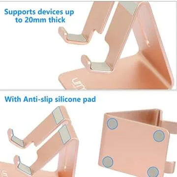 Stylish Urmust Cell Phone Stand for Home and Office
