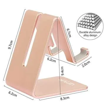 Stylish Urmust Cell Phone Stand for Home and Office