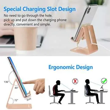 Stylish Urmust Cell Phone Stand for Home and Office