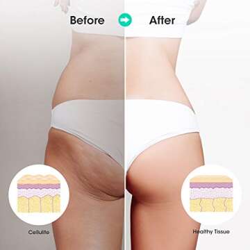 Doeplex Muscle Roller Massage Stick for Athletes, 17.5" Body Massager Soreness, Cramping Pain & Tightness Relief Helps Legs & Back Recovery Tools, Travel Size 17.5 inch