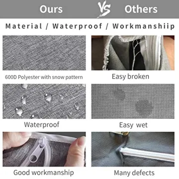 Space-Saving KEEPJOY Hanging Laundry Hamper - 2 Pack