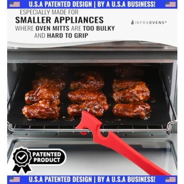 Silicone Oven Rack Pull Tool for Safe Cooking Experience