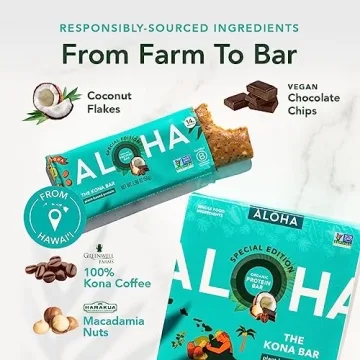 ALOHA Kona Organic Vegan Protein Bars - Special Edition