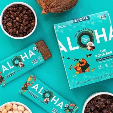 ALOHA Kona Organic Vegan Protein Bars - Special Edition