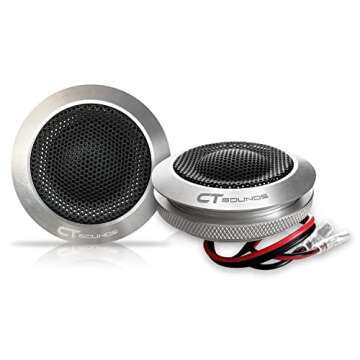 CT Sounds Meso 6.5” 500W Component Car Speakers