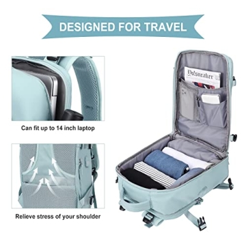 coowoz Large Travel Backpack for Stylish Travelers