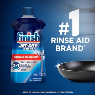 Finish Jet-Dry Rinse Aid - Spotless Dishes Guaranteed