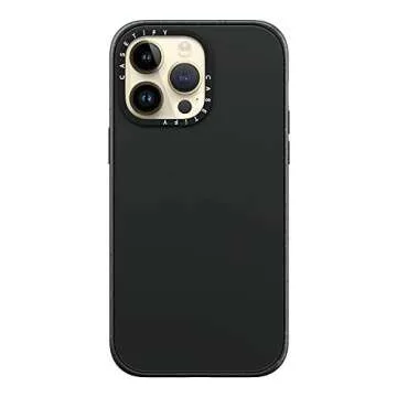 CASETiFY Impact iPhone 14 Pro Max Case [4X Military Grade Drop Tested / 8.2ft Drop Protection] - Matte Black