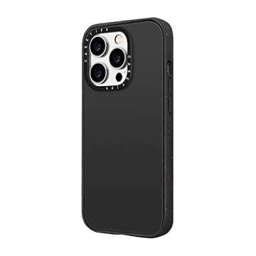 CASETiFY Impact iPhone 14 Pro Max Case [4X Military Grade Drop Tested / 8.2ft Drop Protection] - Matte Black