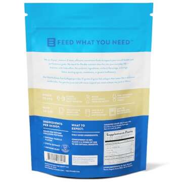 Equip Foods Grass Fed Collagen Powder for Healthy Skin