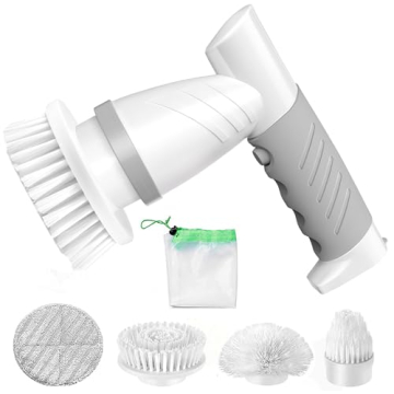 SZFIXEZ Electric Spin Scrubber - Cordless Cleaning Brush for Your Home