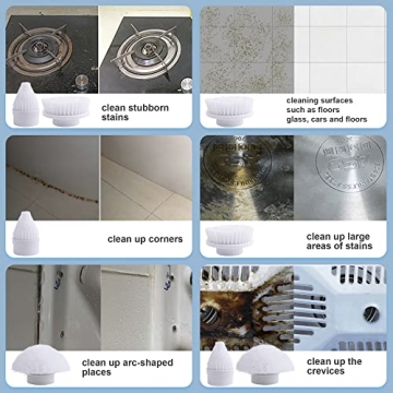 Effortless Cleaning with the SZFIXEZ Electric Spin Scrubber