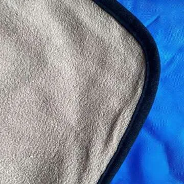 TEEHOME Waterproof Blanket Extra Large for Stadium/Picnic/Camping/Beach and Outdoor Blanket for Couch/Sofa/Bed - All Weather Camping Blanket with Rainproof/Windproof Backing Warm Activities