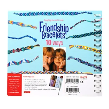 Klutz Friendship Bracelets Craft Kit for Creative Kids 8+