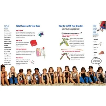 Klutz Friendship Bracelets Craft Kit for Creative Kids 8+