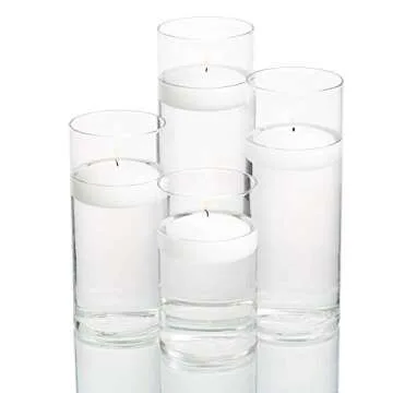 Eastland Glass Cylinder Vases Set of 48