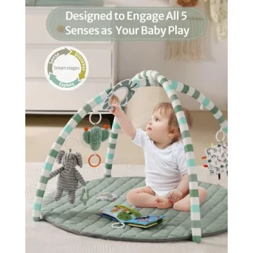 Blissful Diary Baby Play Gym for Sensory & Motor Skills