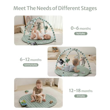Blissful Diary Baby Play Gym for Sensory & Motor Skills