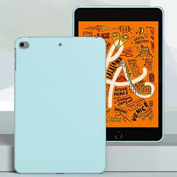 iPad Mini 5th Generation Case - Thin Soft Protective Cover in Blue