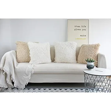 Luxury Soft Faux Fur Pillow Covers for Home Decor