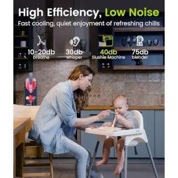 CyberChill Slushie Machine - Perfect Frozen Drinks Made Easy