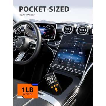 BAIPENY Tire Inflator - 150 PSI Portable Air Compressor